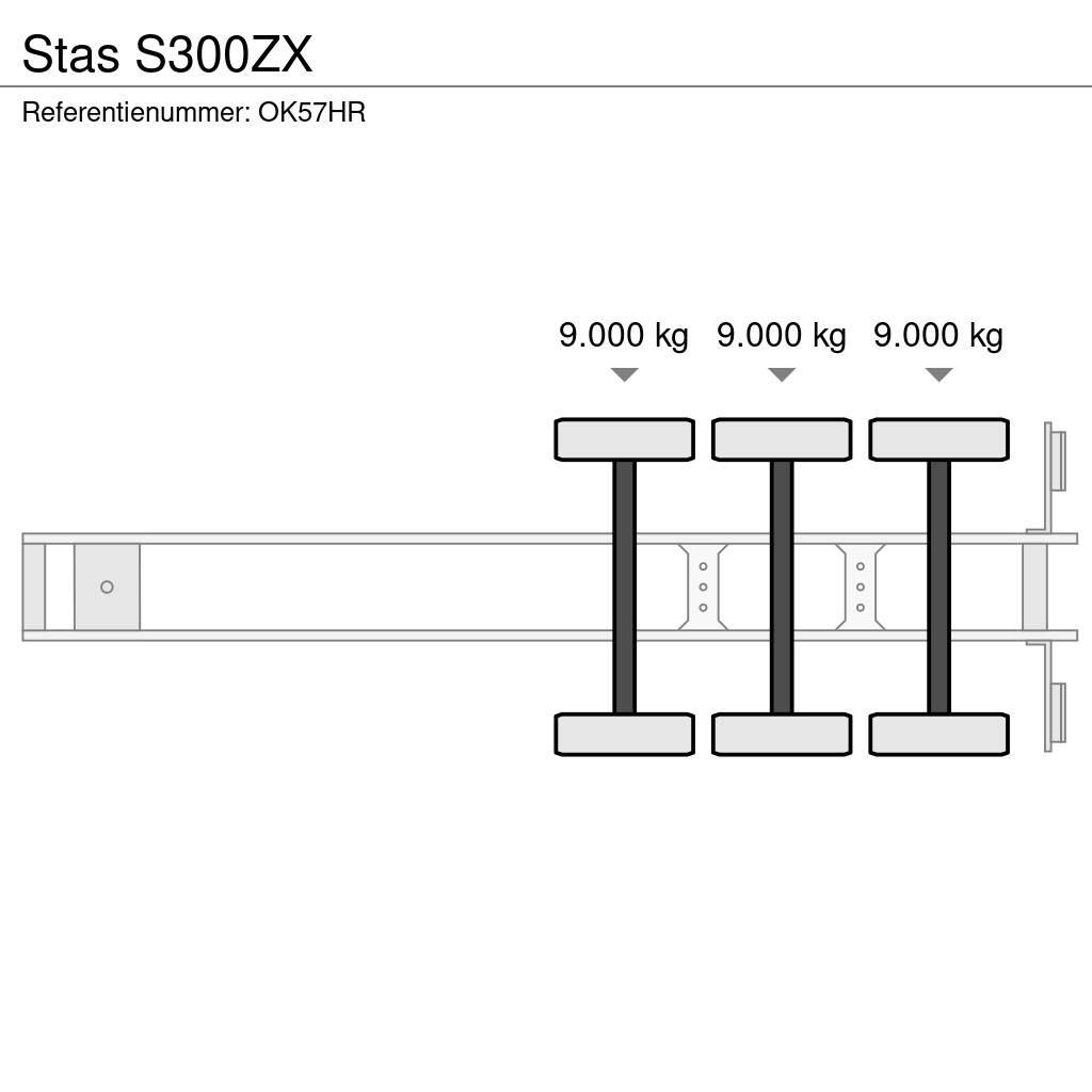 Stas S300ZX Kustīgo grīdu puspiekabes