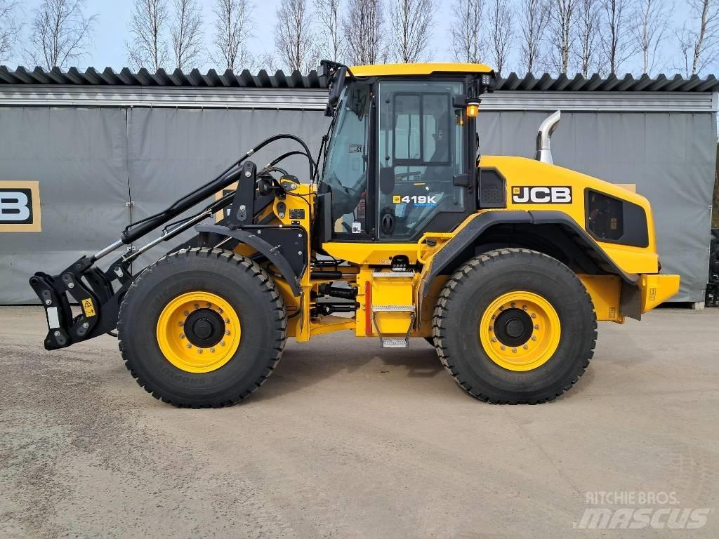 JCB 419S Iekrāvēji uz riteņiem