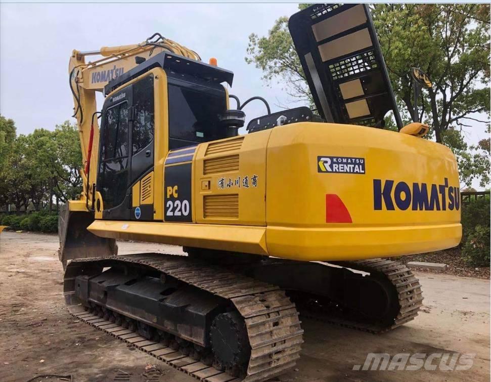 Komatsu pc220-8 Kāpurķēžu ekskavatori
