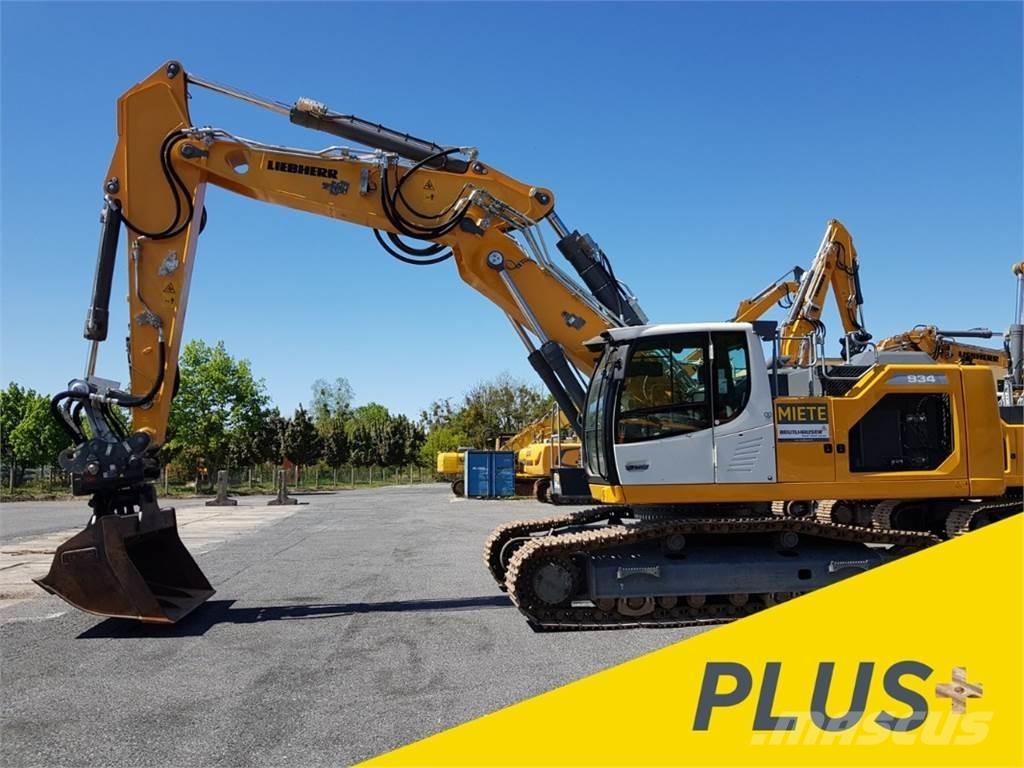 Liebherr R934 Kāpurķēžu ekskavatori
