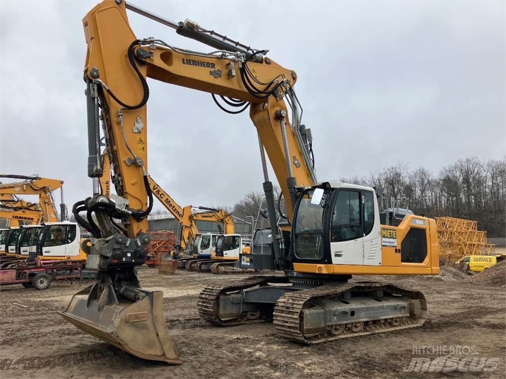 Liebherr R934 Kāpurķēžu ekskavatori