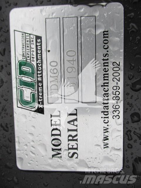  CID FDM60 Mežizstrādes mulčeri