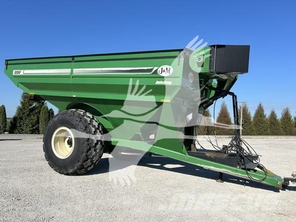 J&M 1050-20D Graudu pārkraušanas piekabes