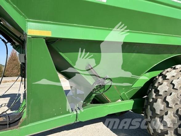 J&M 1050-20D Graudu pārkraušanas piekabes