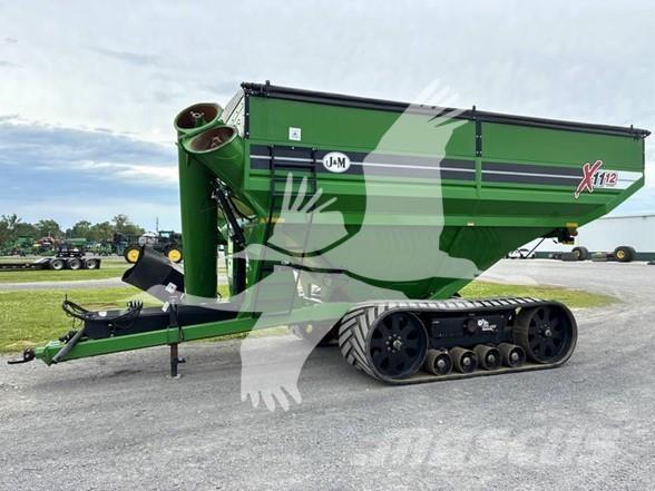 J&M 1112-20T Graudu pārkraušanas piekabes