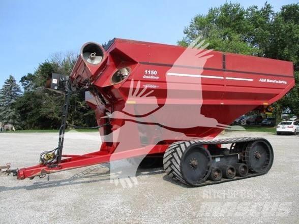 J&M 1150-20T Graudu pārkraušanas piekabes