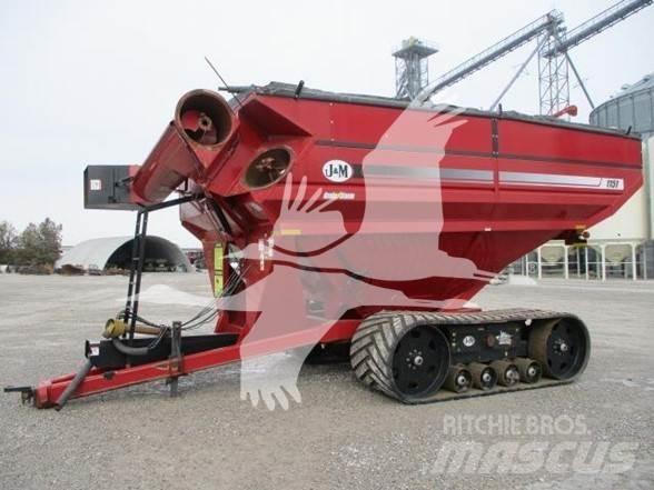 J&M 1151-22 Graudu pārkraušanas piekabes