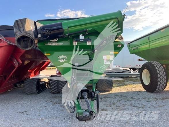 J&M 1151-22S Graudu pārkraušanas piekabes