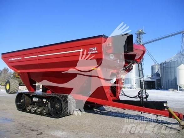 J&M 1325-22S Graudu pārkraušanas piekabes