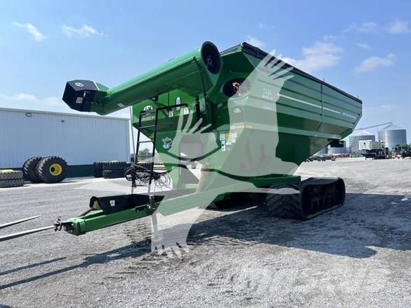 J&M 1326-22S Graudu pārkraušanas piekabes