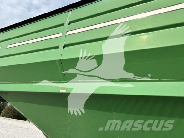 J&M 1326-22T Graudu pārkraušanas piekabes