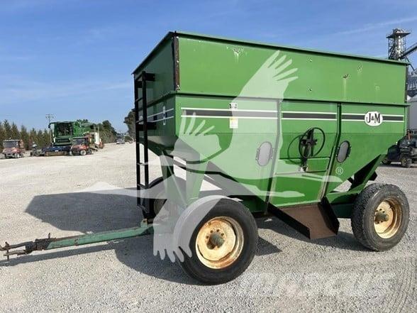 J&M 385SD Graudu pārkraušanas piekabes