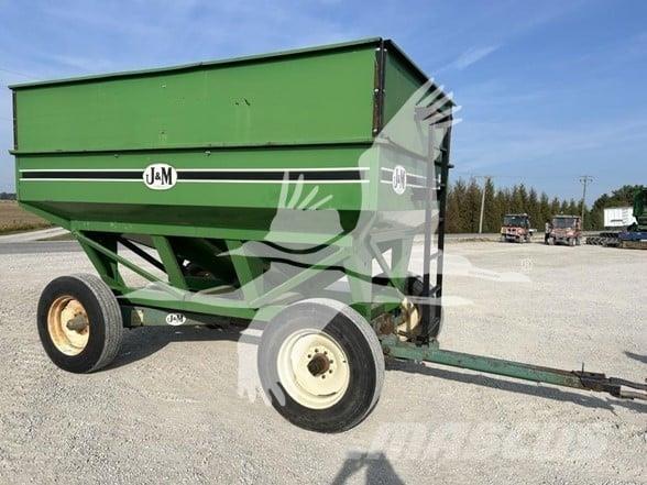 J&M 385SD Graudu pārkraušanas piekabes