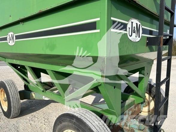 J&M 385SD Graudu pārkraušanas piekabes