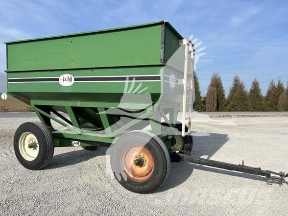 J&M 385SD Graudu pārkraušanas piekabes