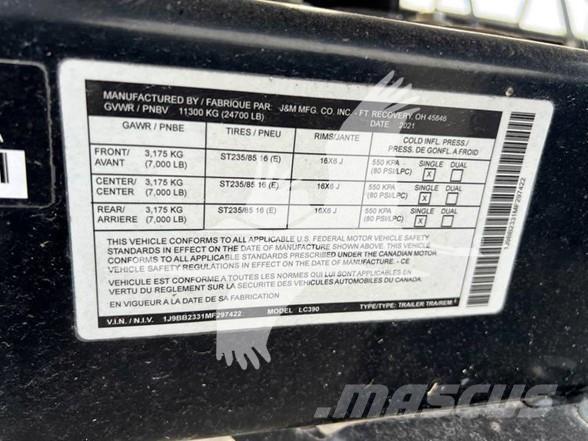 J&M LC390 Sējmašīnas