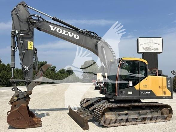 Volvo EC160EL Kāpurķēžu ekskavatori