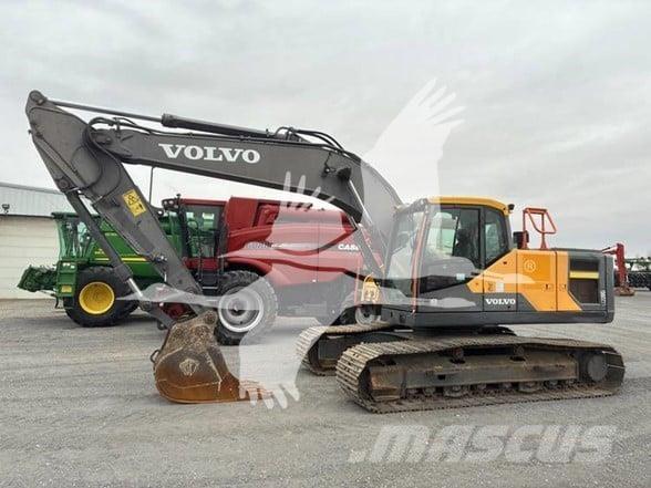 Volvo EC220EL Kāpurķēžu ekskavatori
