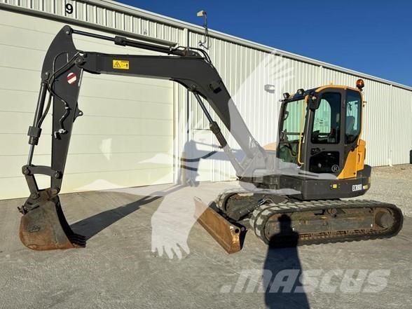 Volvo ECR88D Kāpurķēžu ekskavatori