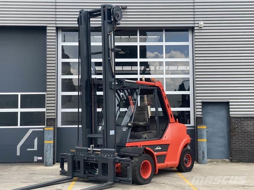Linde H80D/900 Tehnika ar dīzeļa dzinēju