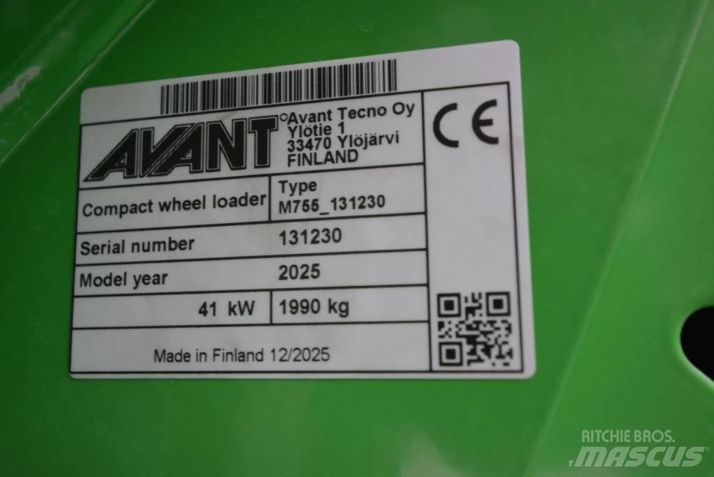 Avant 755i Mini iekrāvēji