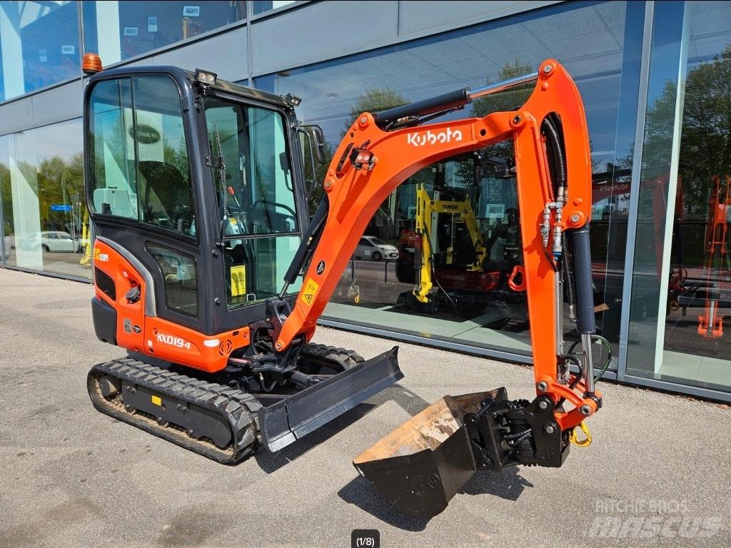 Kubota KX 019-4 Mini ekskavatori < 7 t
