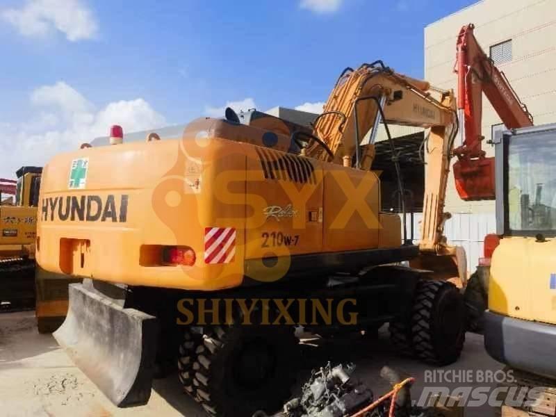 Hyundai 210W-7 Ekskavatori uz riteņiem