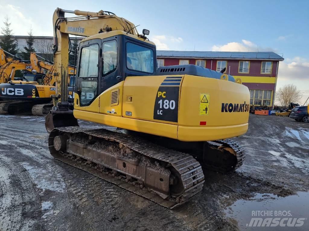 Komatsu PC 180 LC-7 Kāpurķēžu ekskavatori