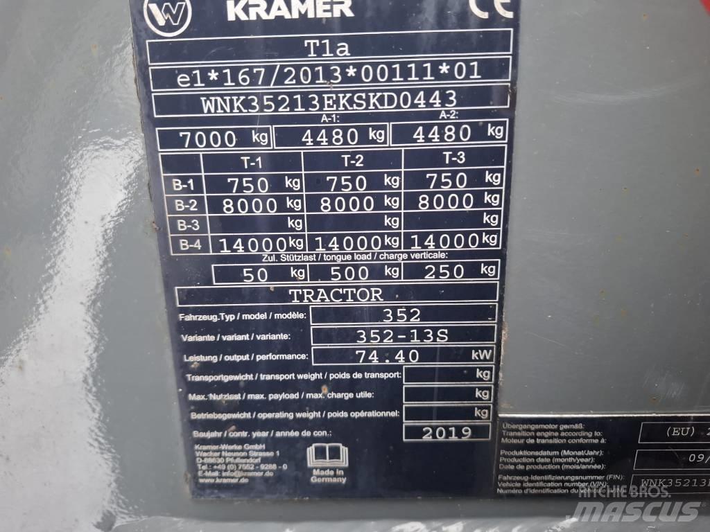 Kramer 8105 Iekrāvēji uz riteņiem