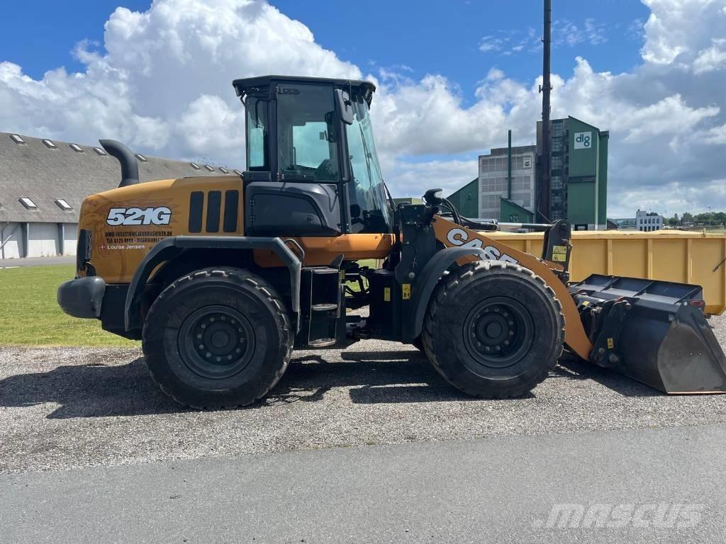 CASE 521 G gummiged Iekrāvēji uz riteņiem
