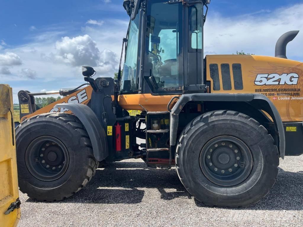 CASE 521 G gummiged Iekrāvēji uz riteņiem