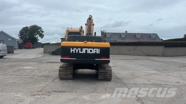 Hyundai 140LC Kāpurķēžu ekskavatori