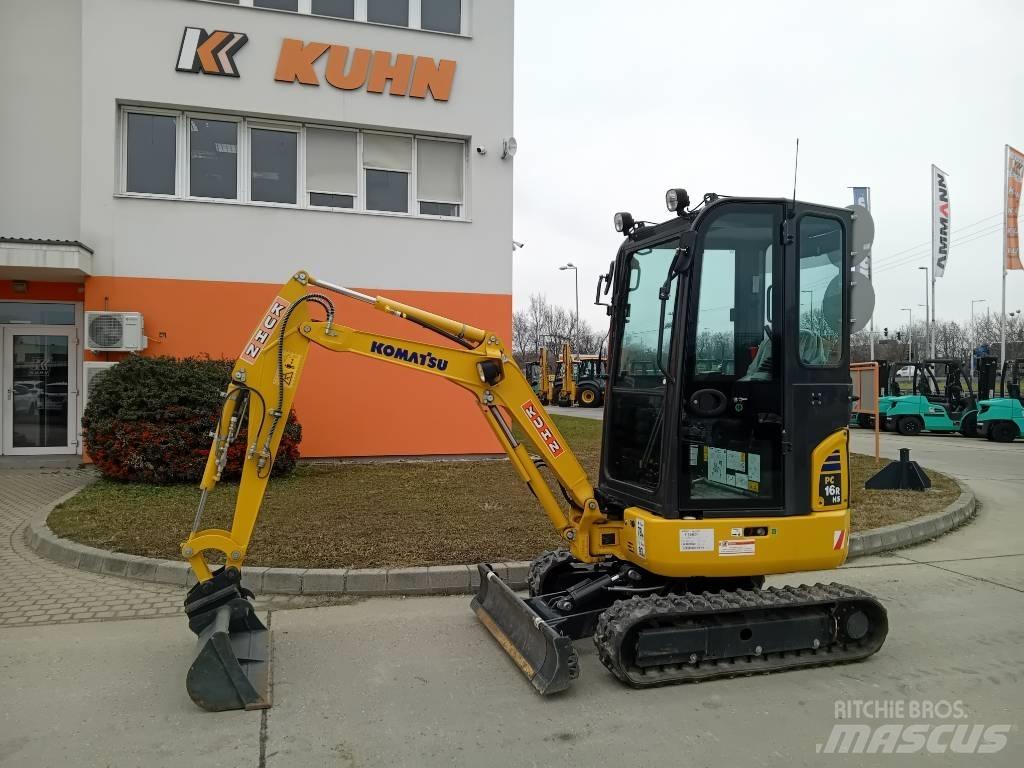 Komatsu PC 16 R-3HS Mini ekskavatori < 7 t