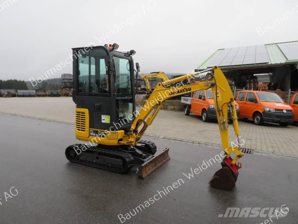 Komatsu PC 16 Mini ekskavatori < 7 t