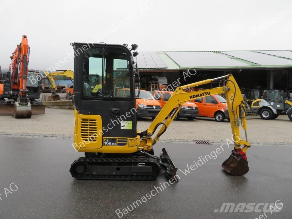 Komatsu PC 16 Mini ekskavatori < 7 t