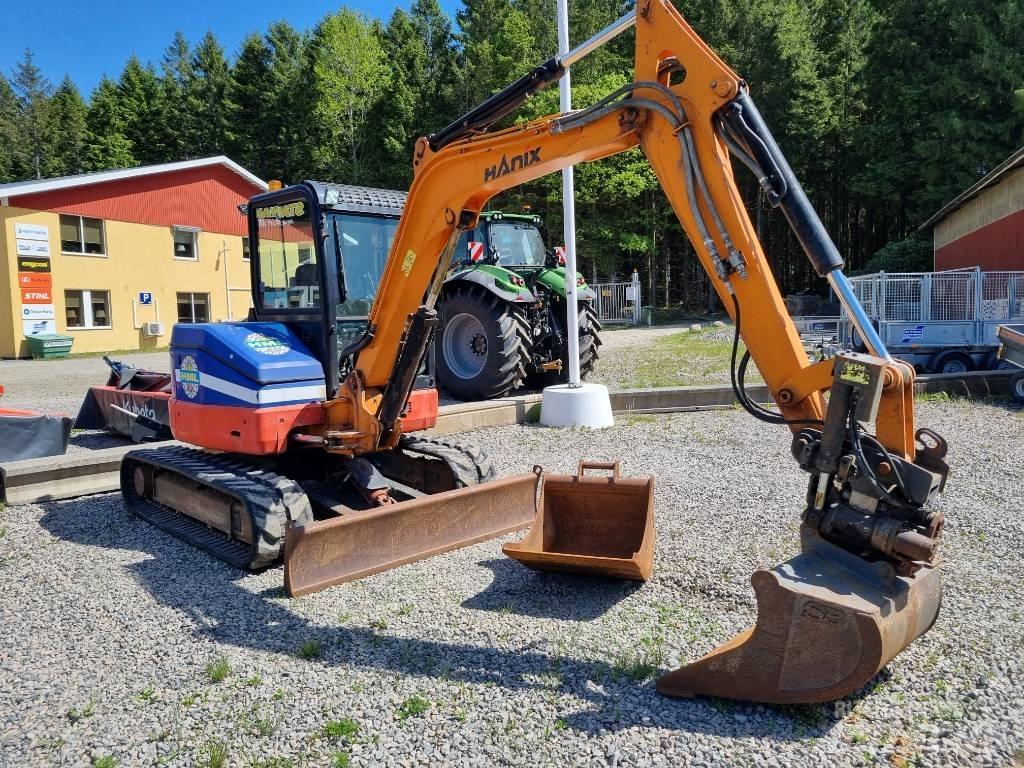 Hanix H 55 DR Mini ekskavatori < 7 t