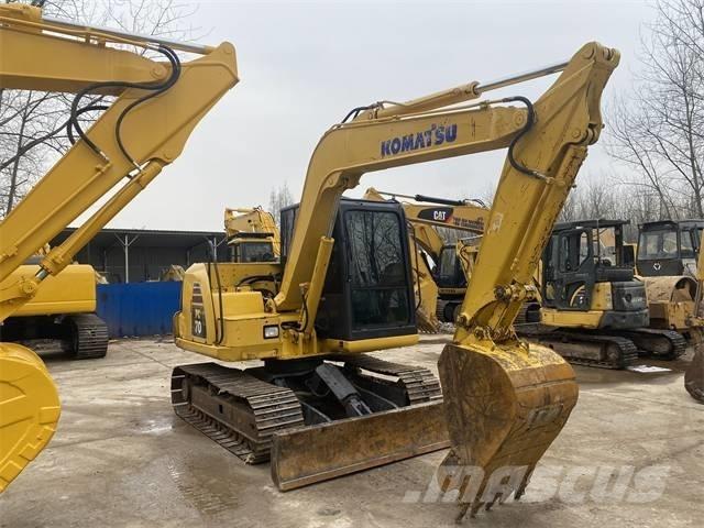 Komatsu pc70-8 Kāpurķēžu ekskavatori