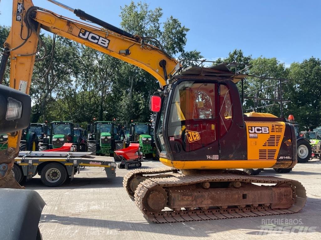 JCB JS 145 LC Kāpurķēžu ekskavatori