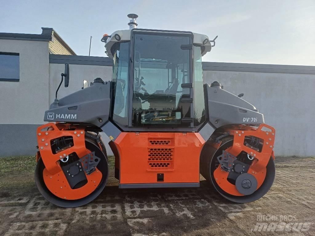 Hamm DV+ 70i VV-S Divvalču grunts veltņi