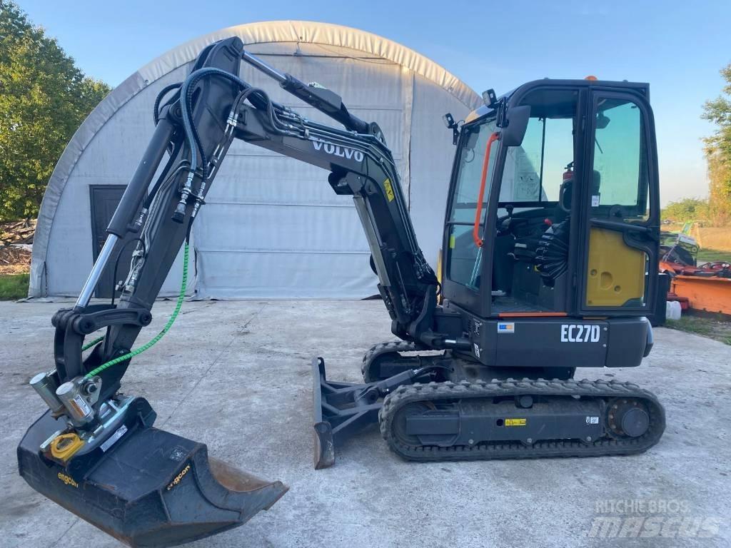 Volvo EC 27 D Mini ekskavatori < 7 t