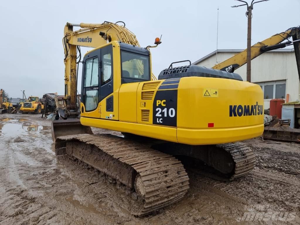 Komatsu PC 210-8 Kāpurķēžu ekskavatori