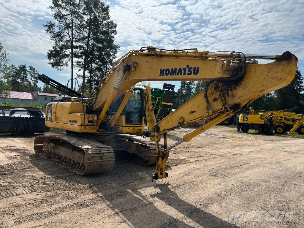 Komatsu PC 210 LC-8 Kāpurķēžu ekskavatori