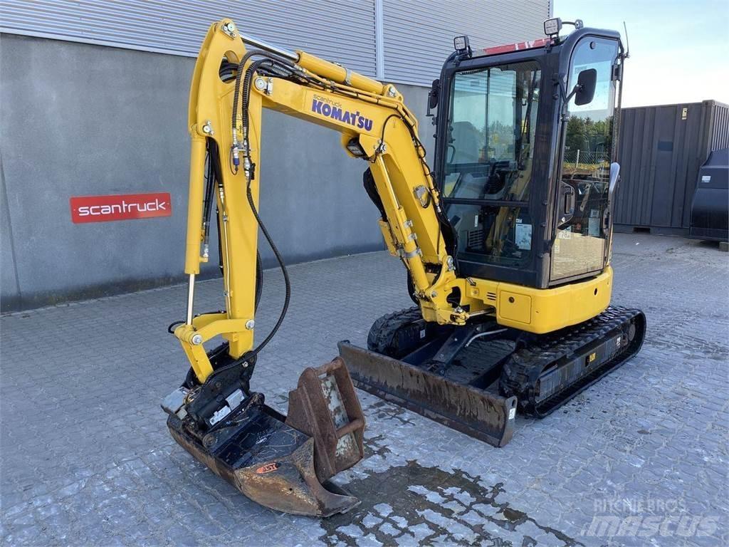 Komatsu PC24MR-5 Ekskavatori uz riteņiem