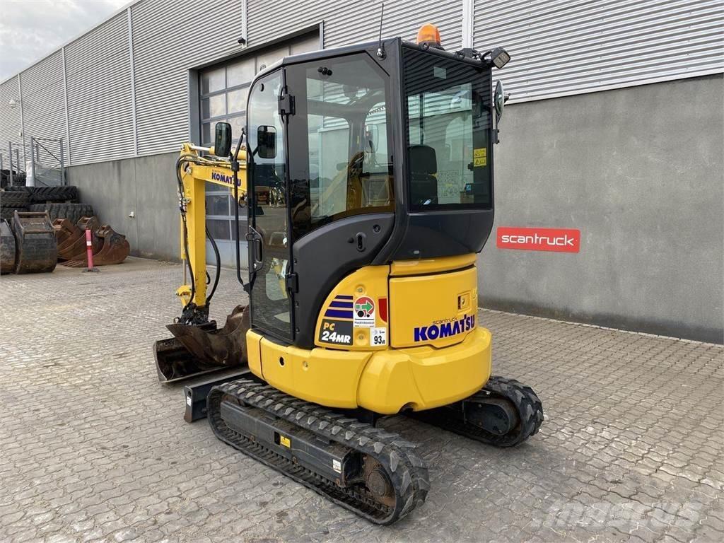 Komatsu PC24MR-5 Ekskavatori uz riteņiem