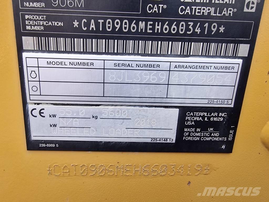 CAT 906 M Klima Iekrāvēji uz riteņiem