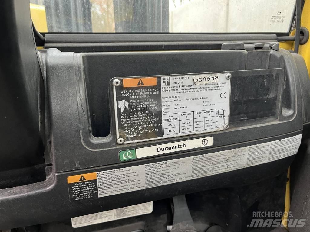 Hyster H2.5FT Tehnika ar dīzeļa dzinēju