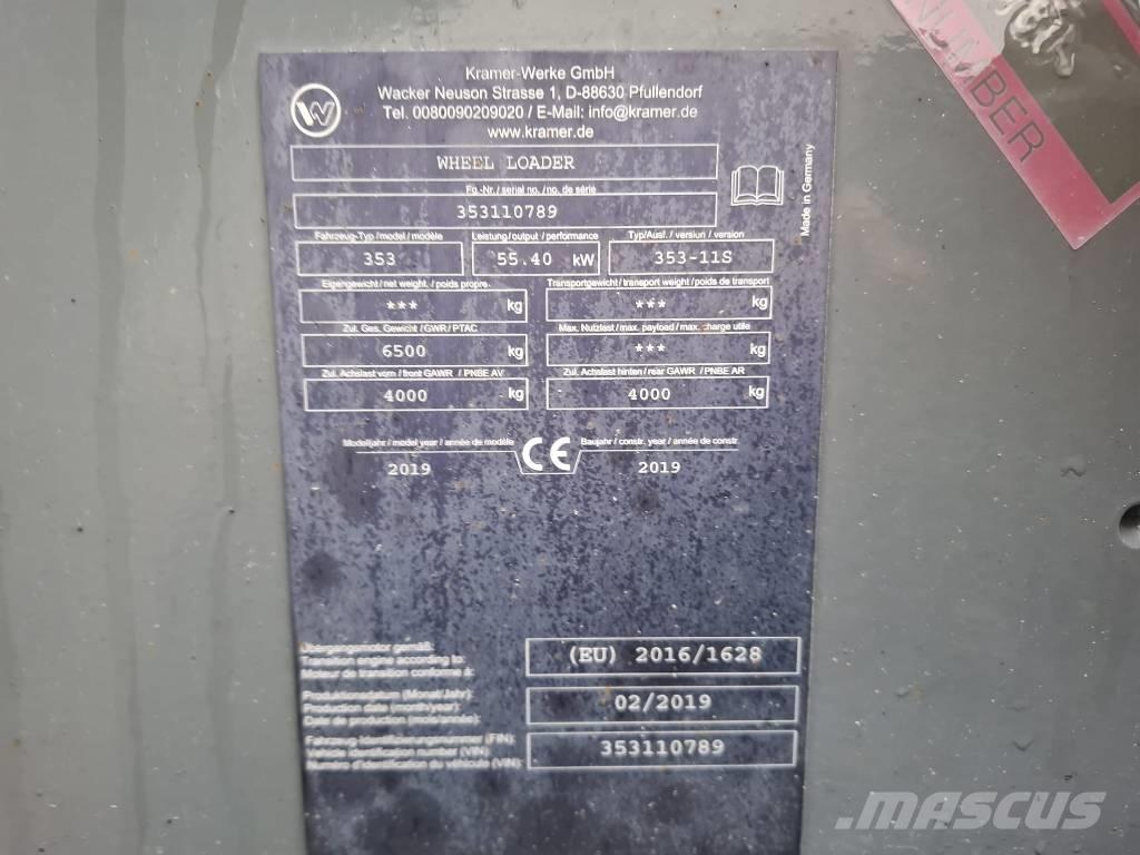 Kramer 5085 Iekrāvēji uz riteņiem