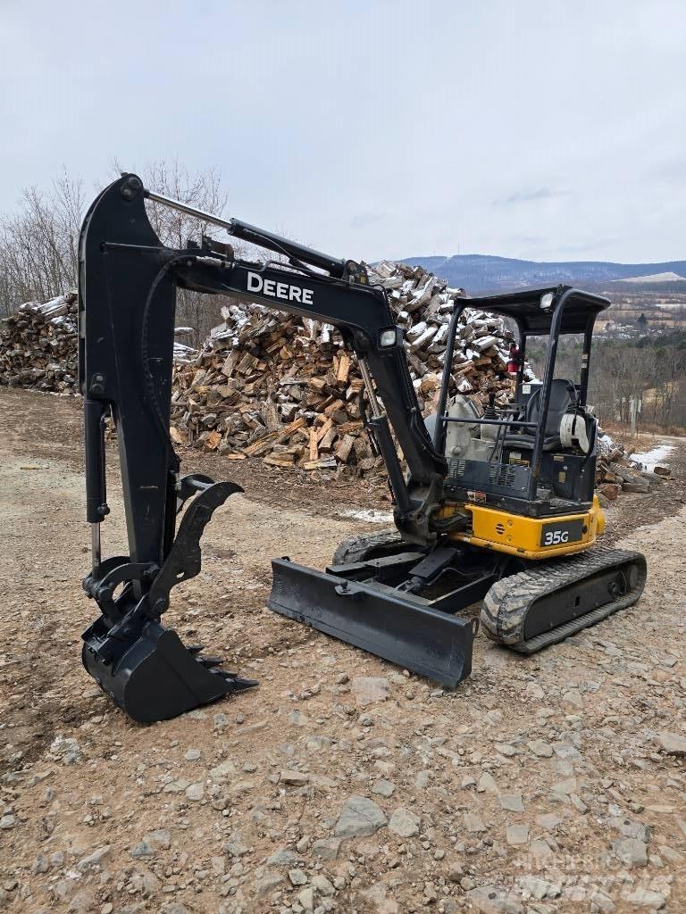 DEERE 35G Mini ekskavatori < 7 t