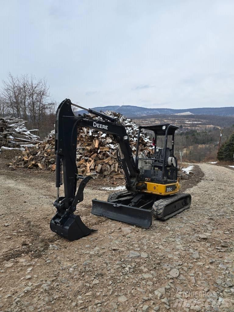 DEERE 35G Mini ekskavatori < 7 t