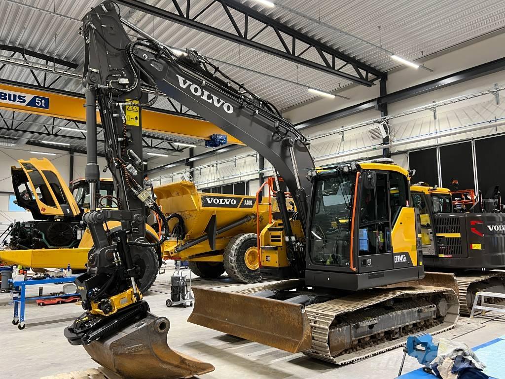 Volvo ECR 145 EL Kāpurķēžu ekskavatori